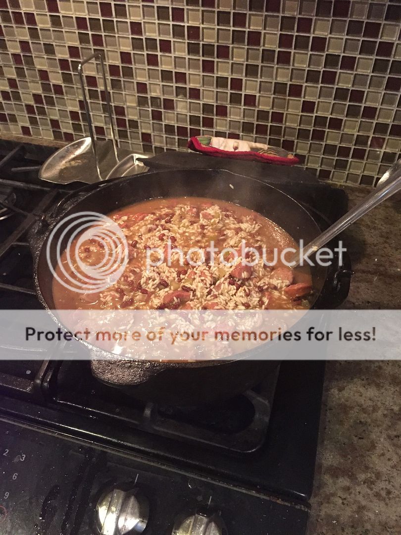 Jambafève (field pea jambalaya) pics inside